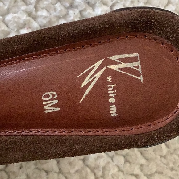 White Mountain heeled brown sandals, size 6M. - Picture 7 of 7